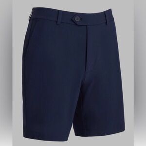 G/Fore Golf Men's Maverick 4-Way Stretch Lined Shorts Navy sz 36